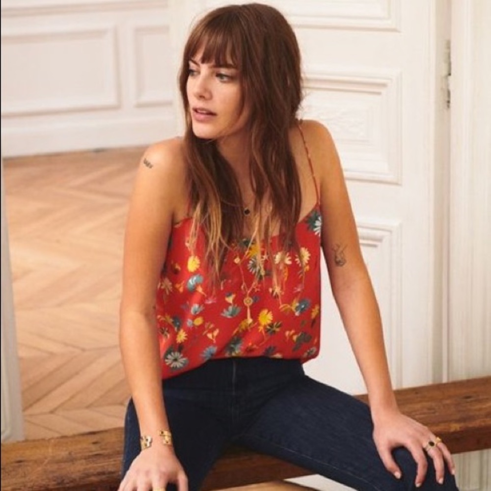 Sezane x G.Kero Arena top